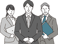 税理士と社労士のイラスト