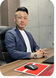 株式会社A-team様の代表者のお写真