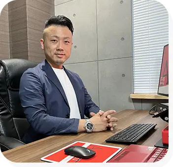 株式会社A-team様の代表者のお写真